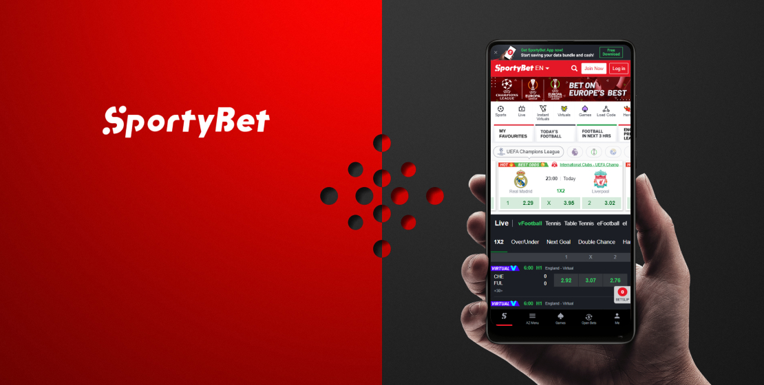 Log in to your SportyBet account and start winning today